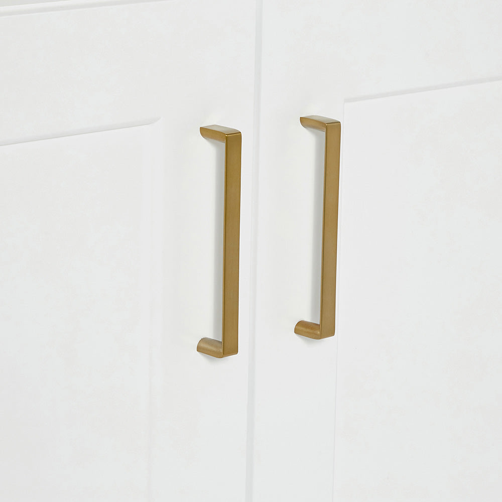 Emilia 30-inch White base cabinet on detail 2