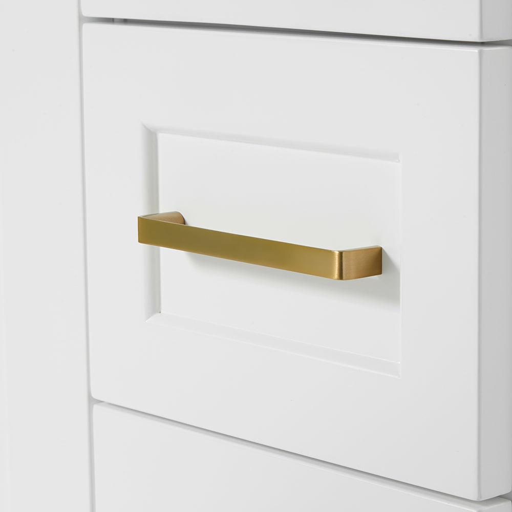 Emilia 36-inch White base cabinet on detail 3