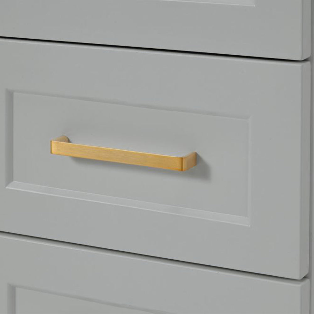 Emilia 42-inch Grey base cabinet on detail 2