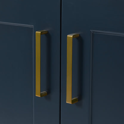 Emilia 42-inch Midnight Blue base cabinet on detail 1