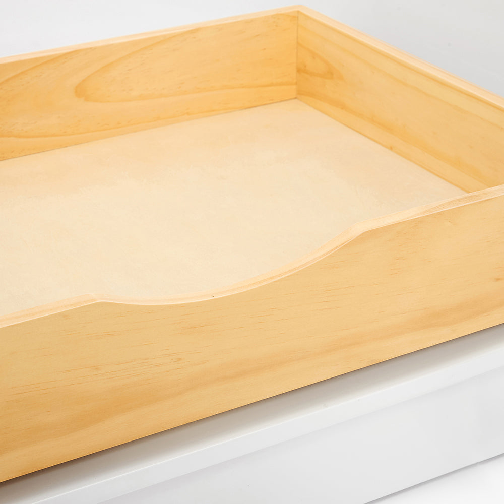 Emilia 42-inch White base cabinet on detail 1
