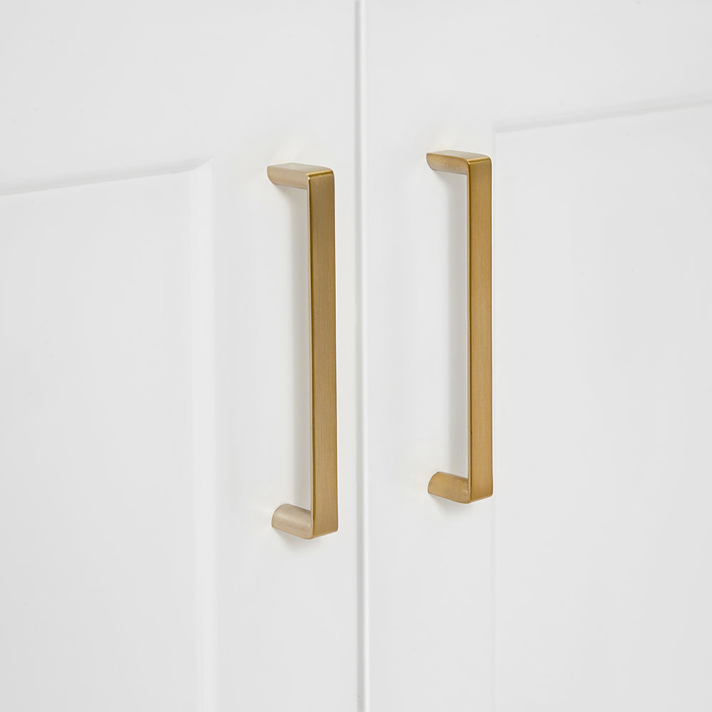 Emilia 42-inch White base cabinet on detail 3
