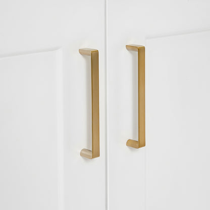 Emilia 42-inch White base cabinet on detail 3