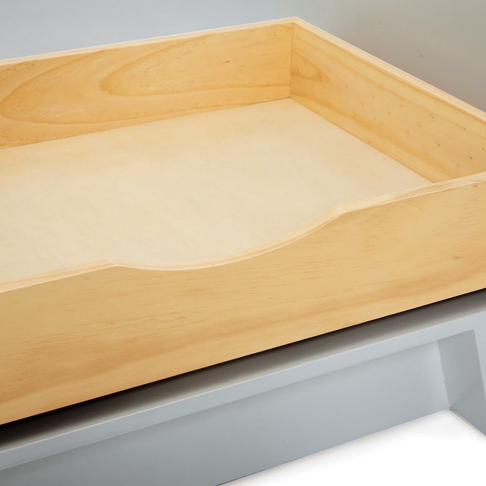 Emilia 42-inch Grey base cabinet on detail 1