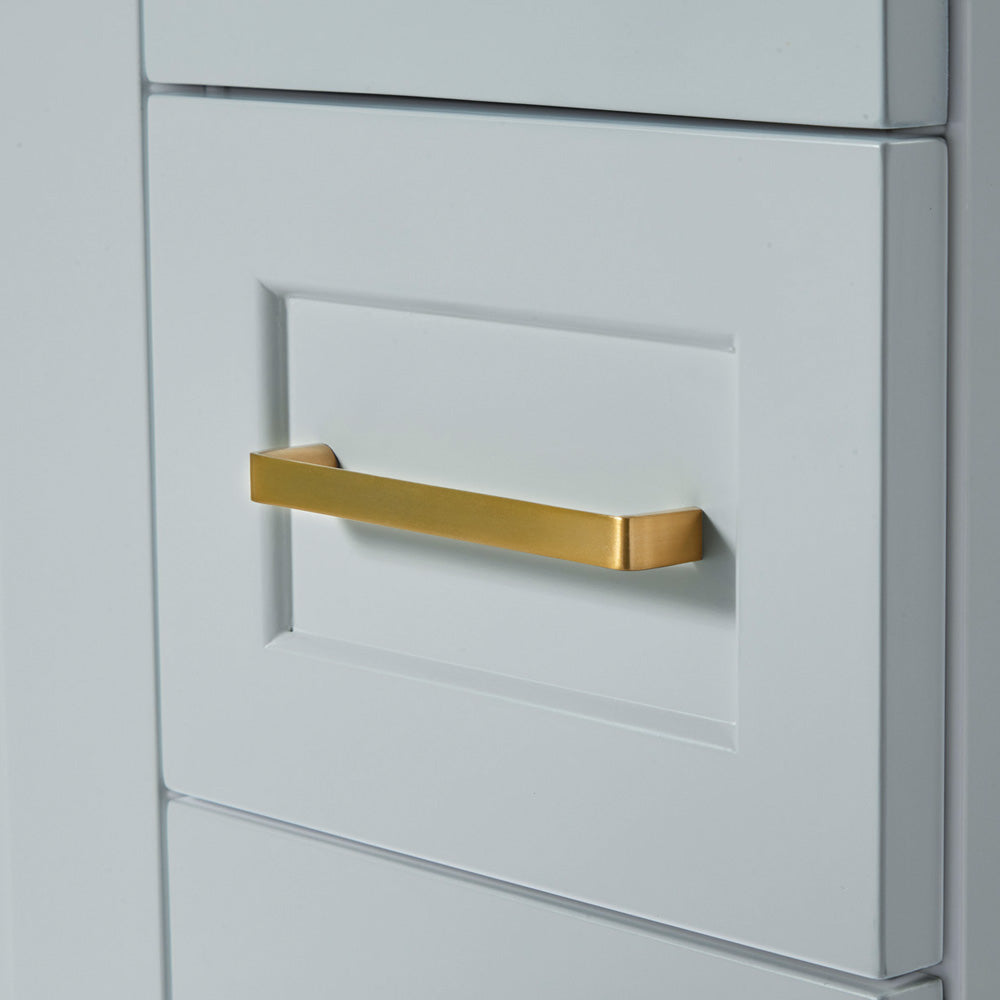 Emilia 42-inch Grey base cabinet on detail 3
