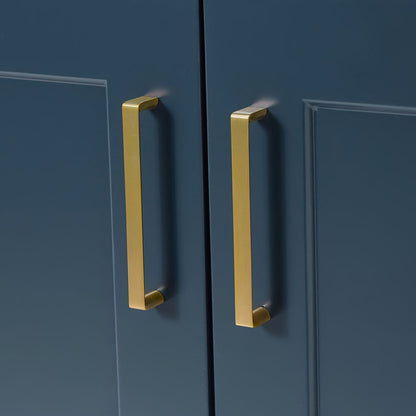 Emilia 42-inch Midnight Blue base cabinet on detail 2