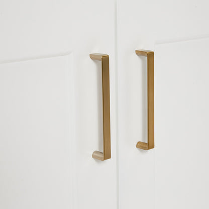 Emilia 42-inch White base cabinet on detail 3