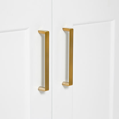 Emilia 48-inch White base cabinet on detail 2