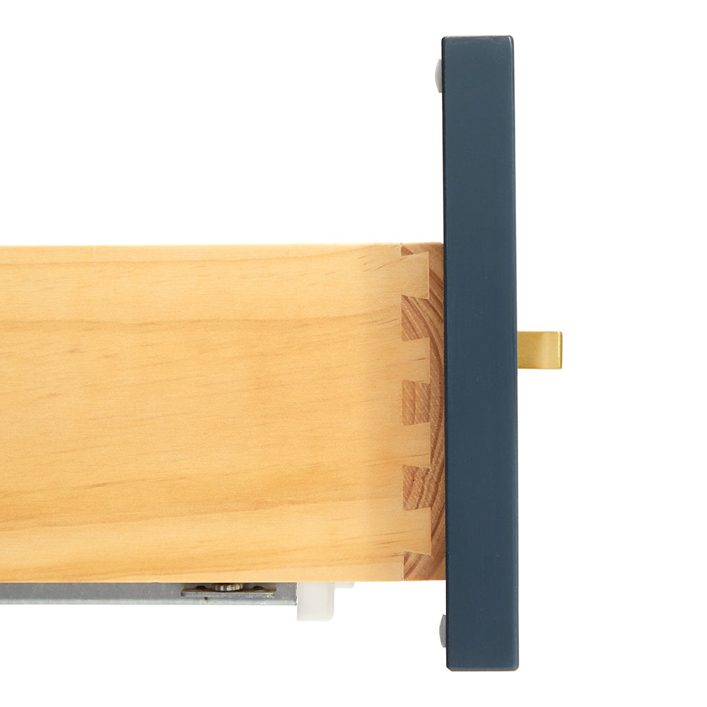 Emilia 48-Inch Midnight Blue bathroom vanity on white background – product photo 3