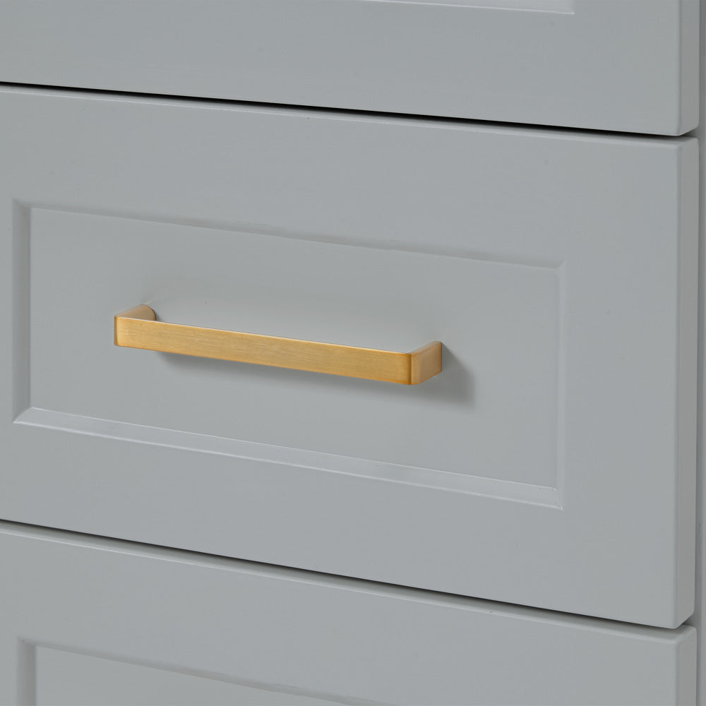 Emilia 54-inch Grey base cabinet on detail 1