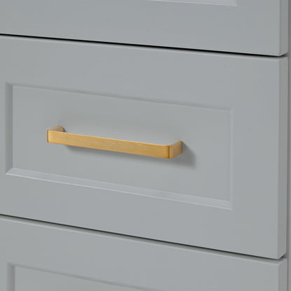 Emilia 54-inch Grey base cabinet on detail 1