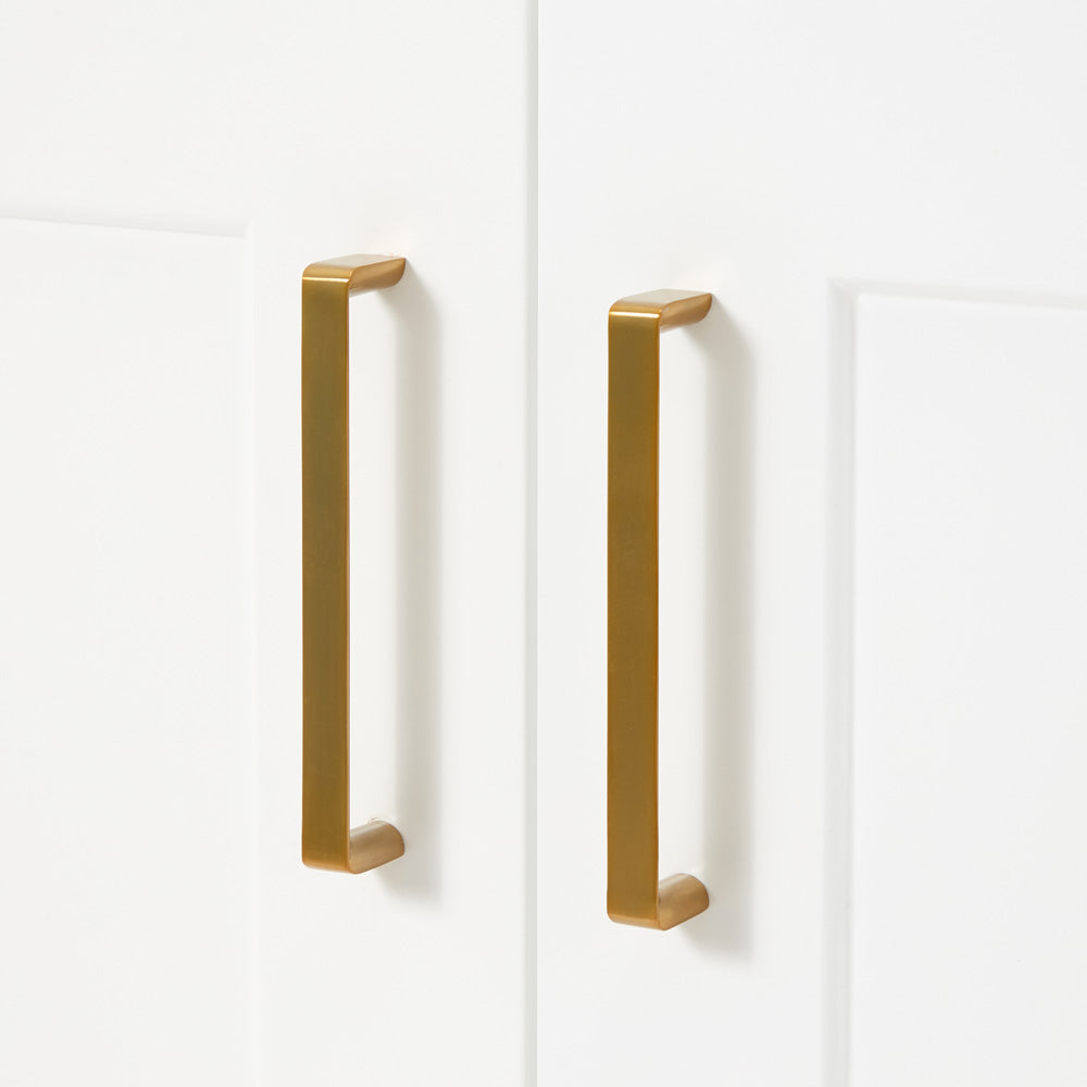 Emilia 54-inch White base cabinet on detail 2