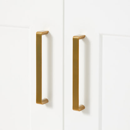 Emilia 54-inch White base cabinet on detail 2