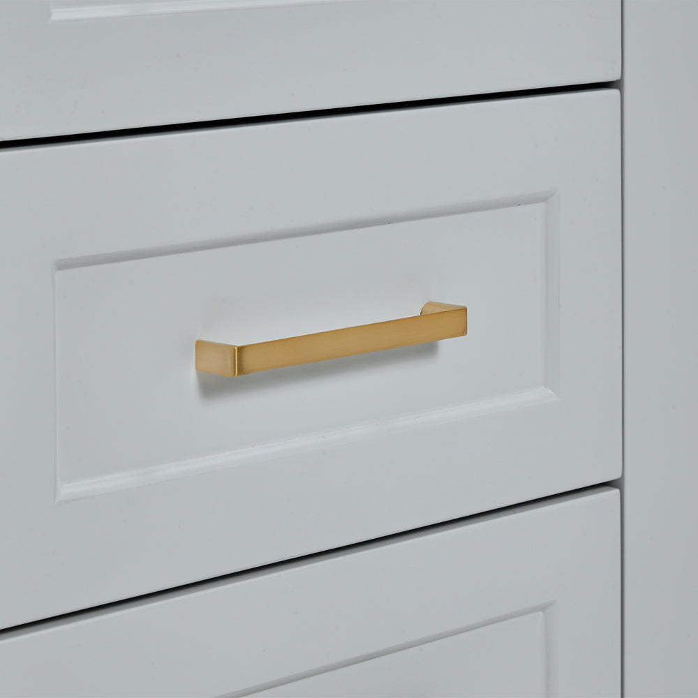 Emilia 60-inch Grey base cabinet on detail 1