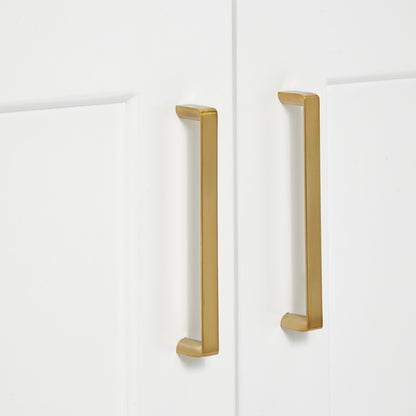 Emilia 60-inch White base cabinet on detail 2