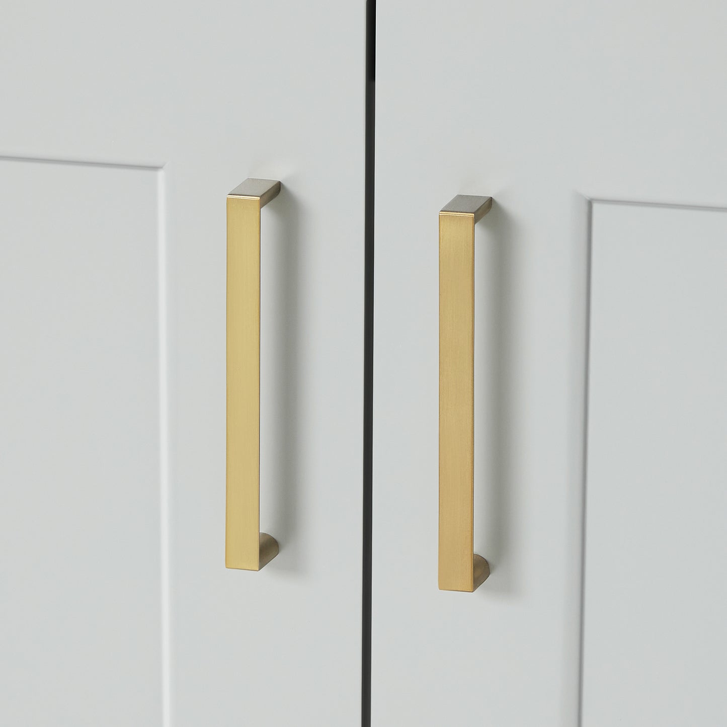 Emilia 66-inch Grey base cabinet on detail 2