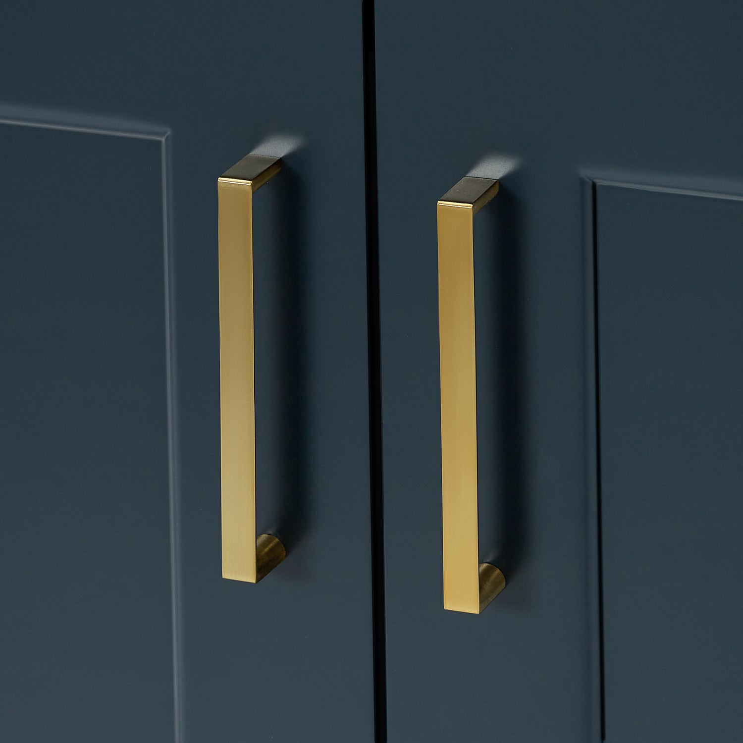 Emilia 66-inch Midnight Blue base cabinet on detail 2