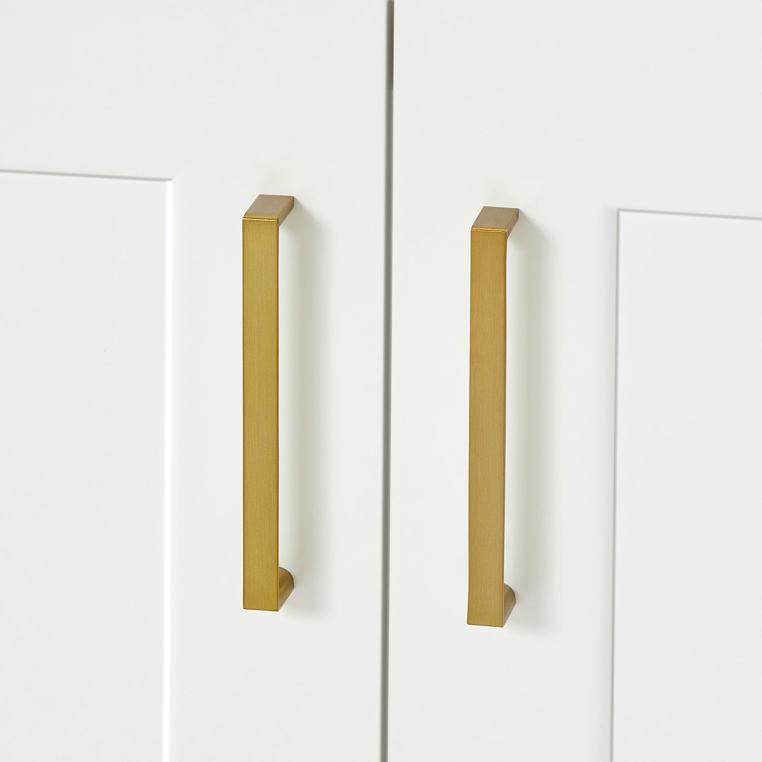 Emilia 66-inch White base cabinet on detail 2