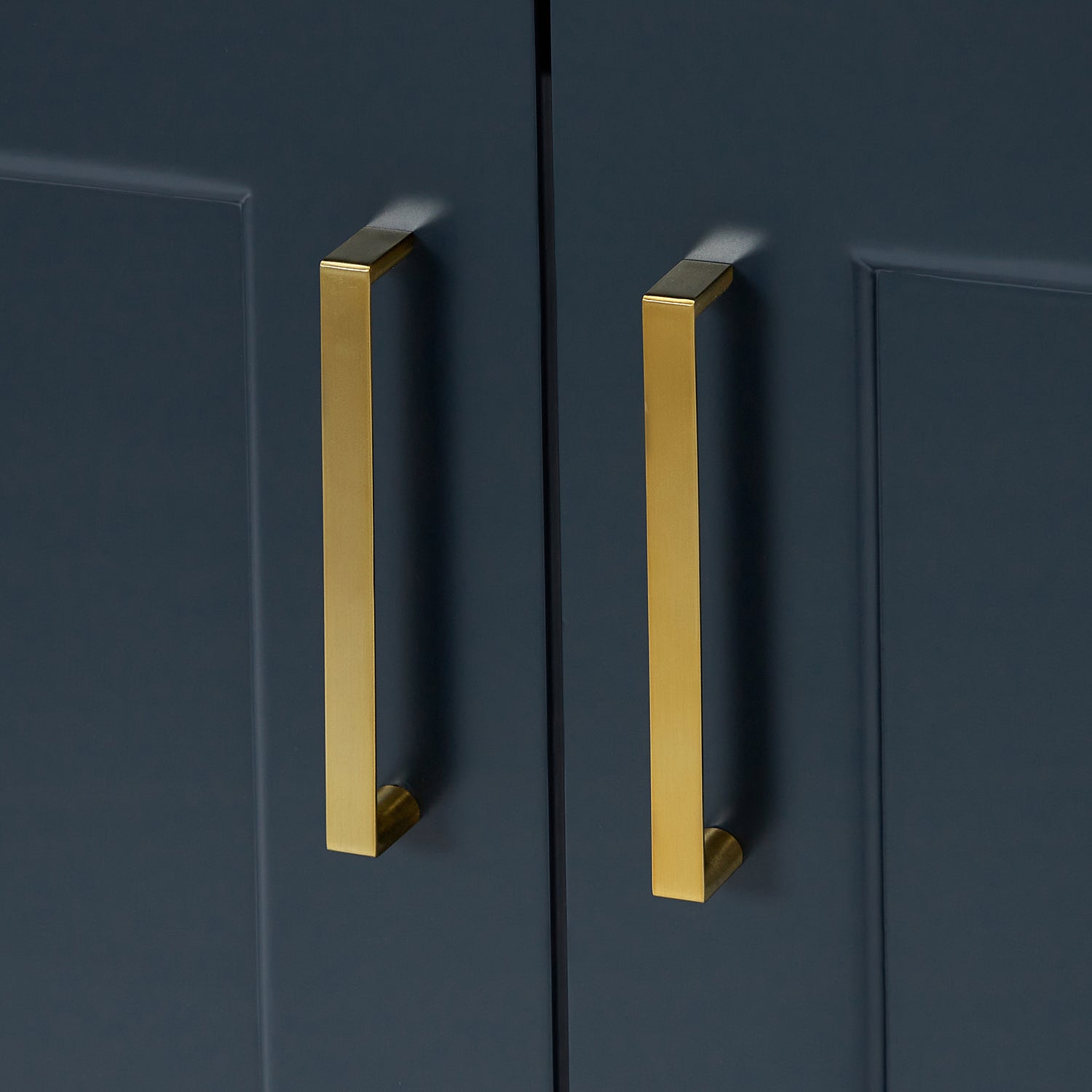 Emilia 66-inch Midnight Blue base cabinet on detail 3