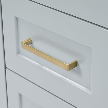 Emilia 72-inch Grey base cabinet on detail 3