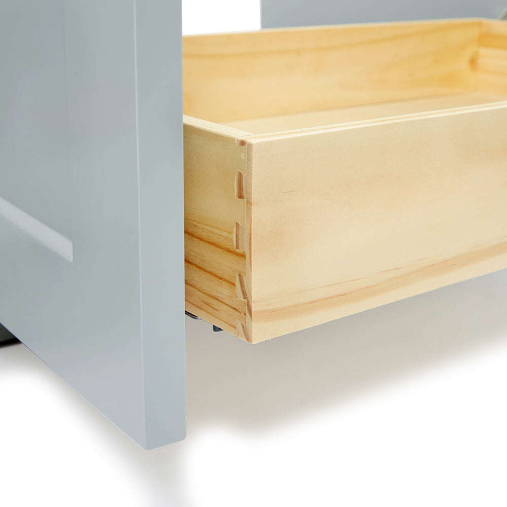 Emilia 72-Inch Grey bathroom vanity on white background – product photo 5