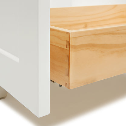 Emilia 72-Inch White bathroom vanity on white background – product photo 3
