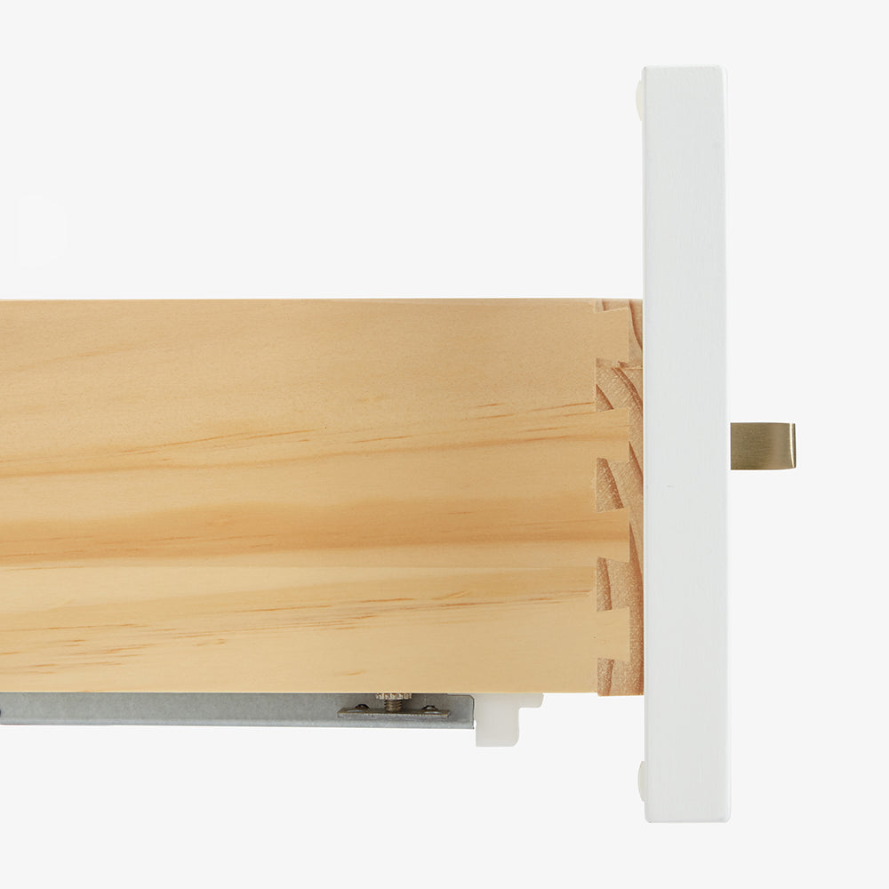 Emilia 72-Inch White bathroom vanity on white background – product photo 5
