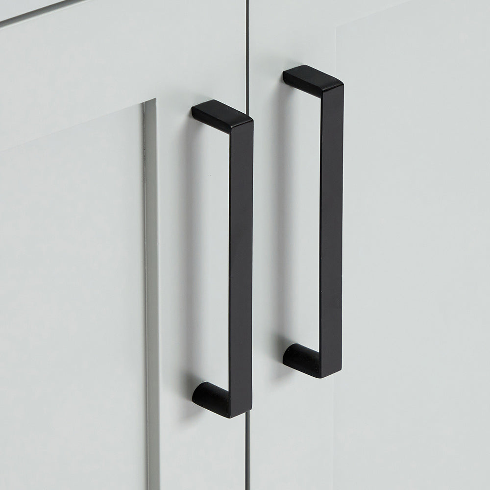Isabella 30-inch Grey base cabinet on detail 2