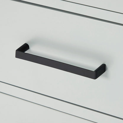 Isabella 30-inch Grey base cabinet on detail 3