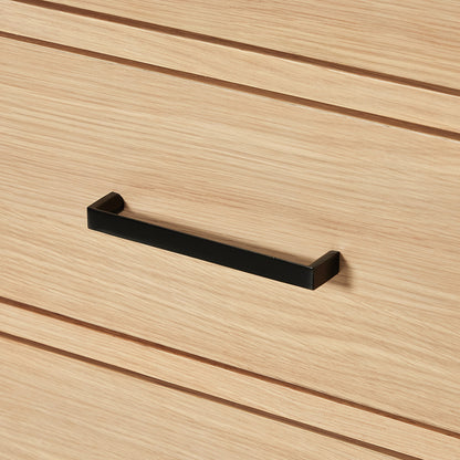 Isabella 30-inch Natural Oak base cabinet on detail 2