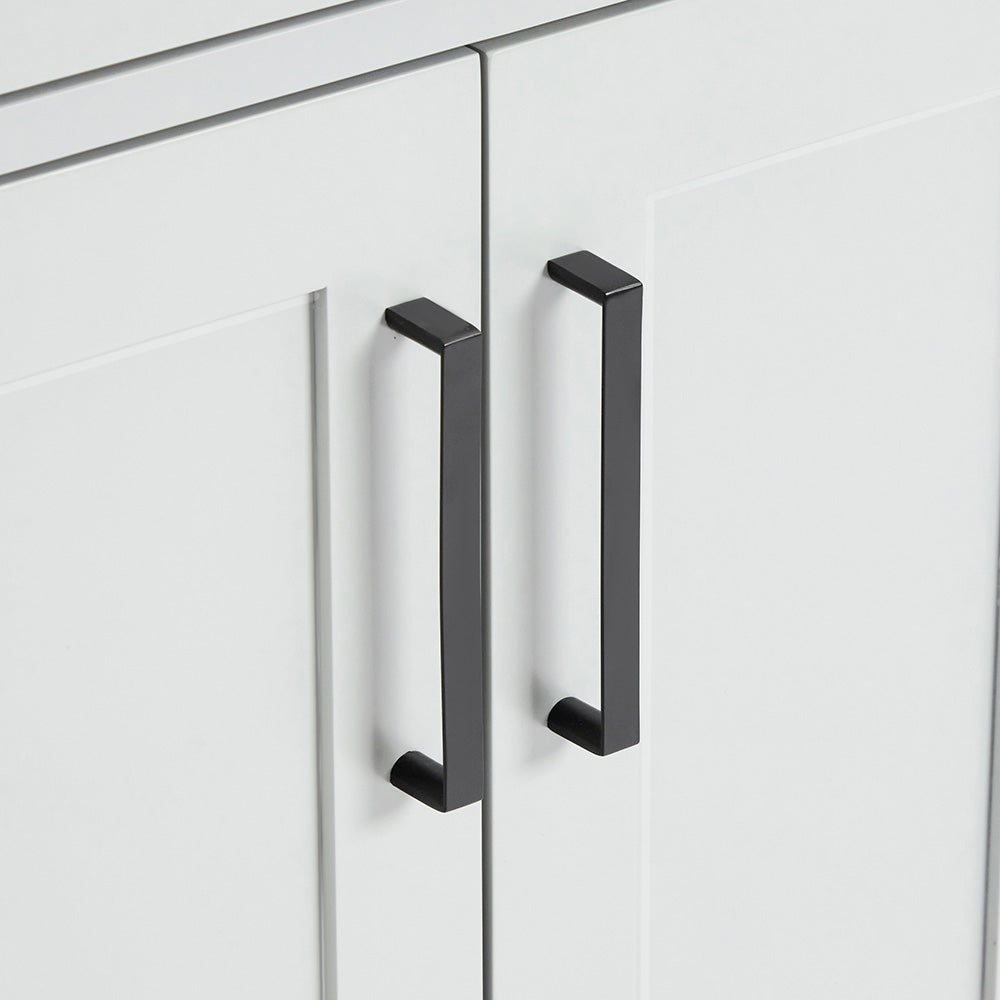 Isabella 36-inch Grey base cabinet on detail 3