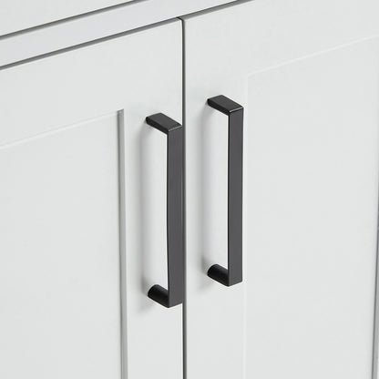 Isabella 36-inch Grey base cabinet on detail 3