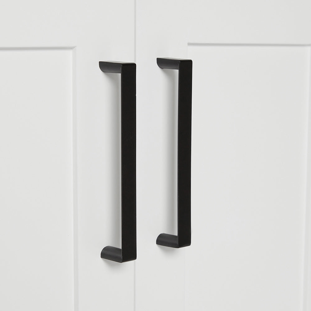Isabella 36-inch White base cabinet on detail 2