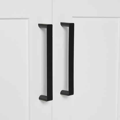 Isabella 36-inch White base cabinet on detail 2