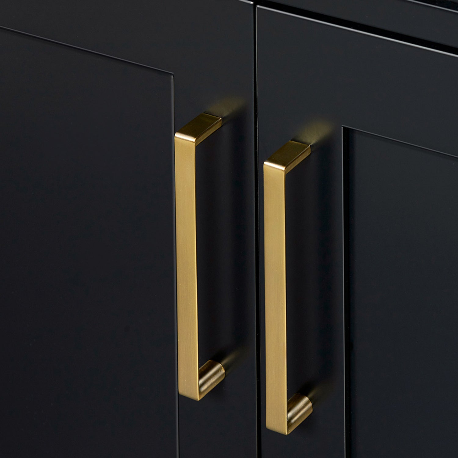 Isabella 36-inch Black base cabinet on detail 3
