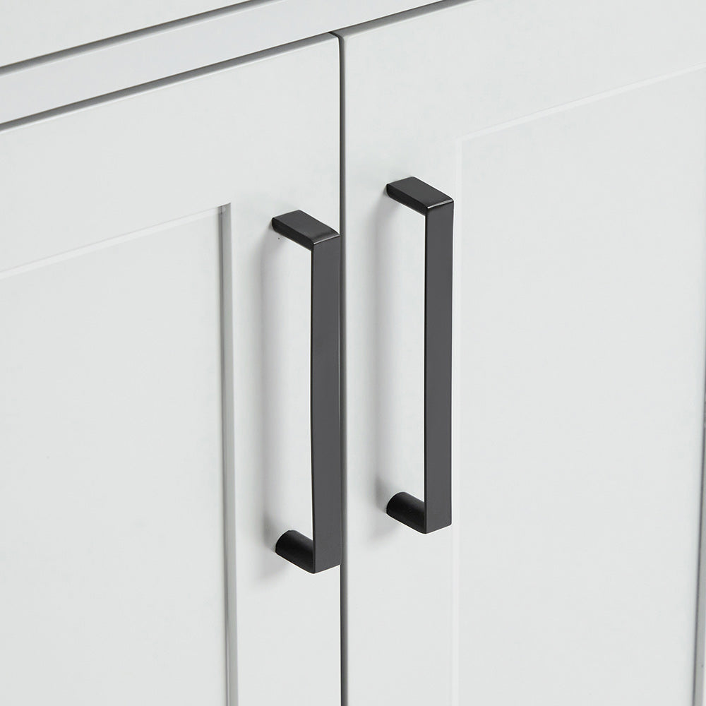 Isabella 36-inch Grey base cabinet on detail 3