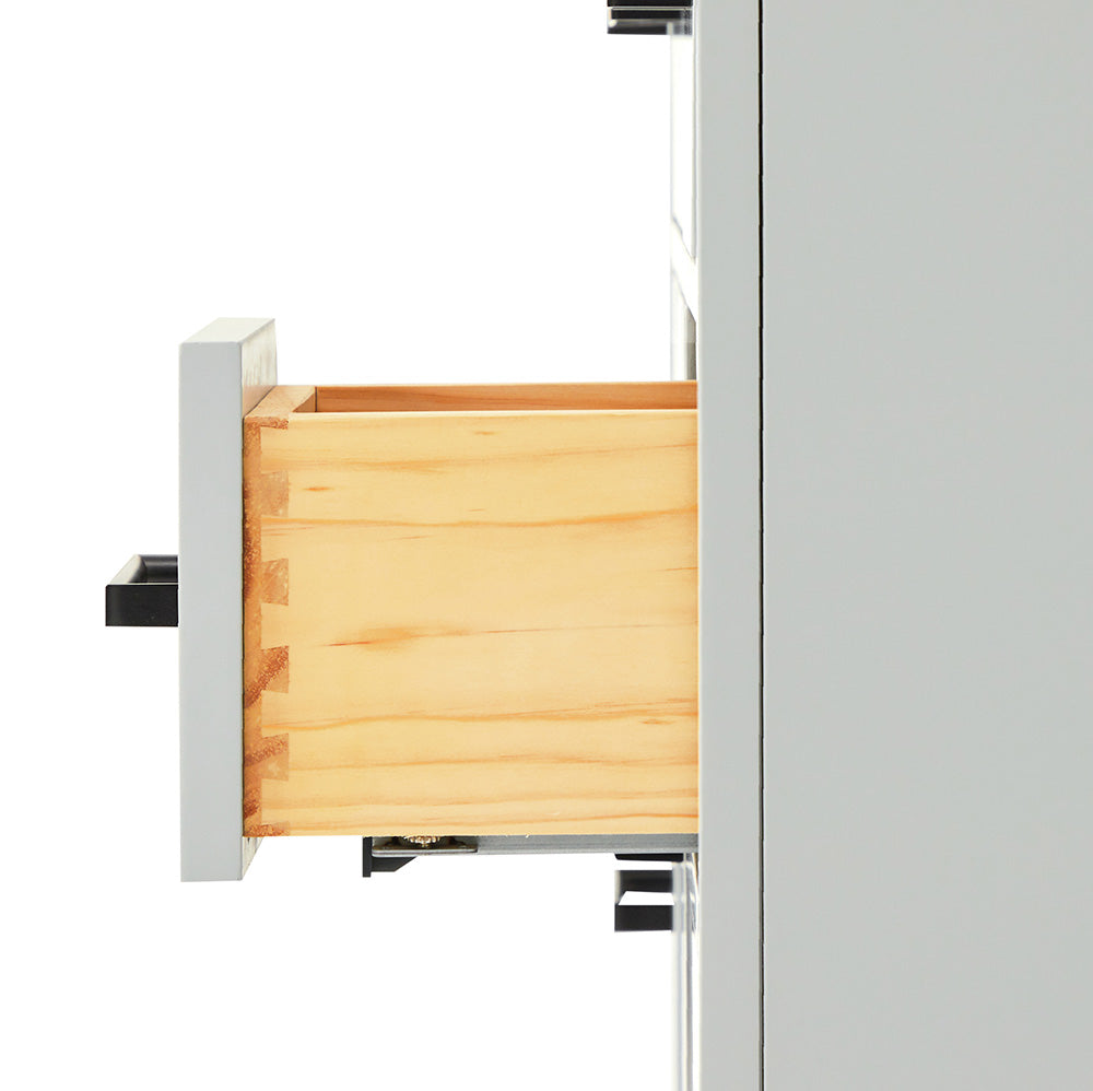 Isabella 42-inch Grey base cabinet on detail 1