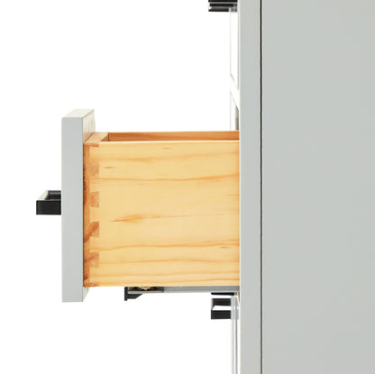 Isabella 42-inch Grey base cabinet on detail 1