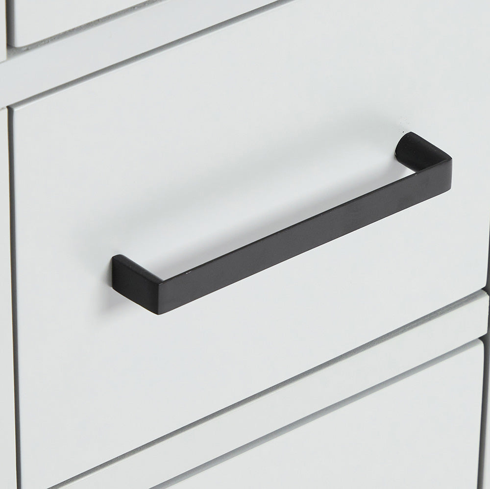 Isabella 42-inch Grey base cabinet on detail 3