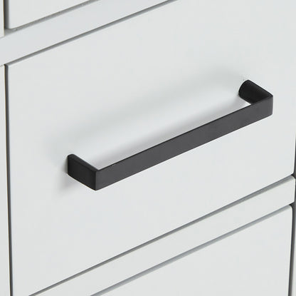 Isabella 42-inch Grey base cabinet on detail 3