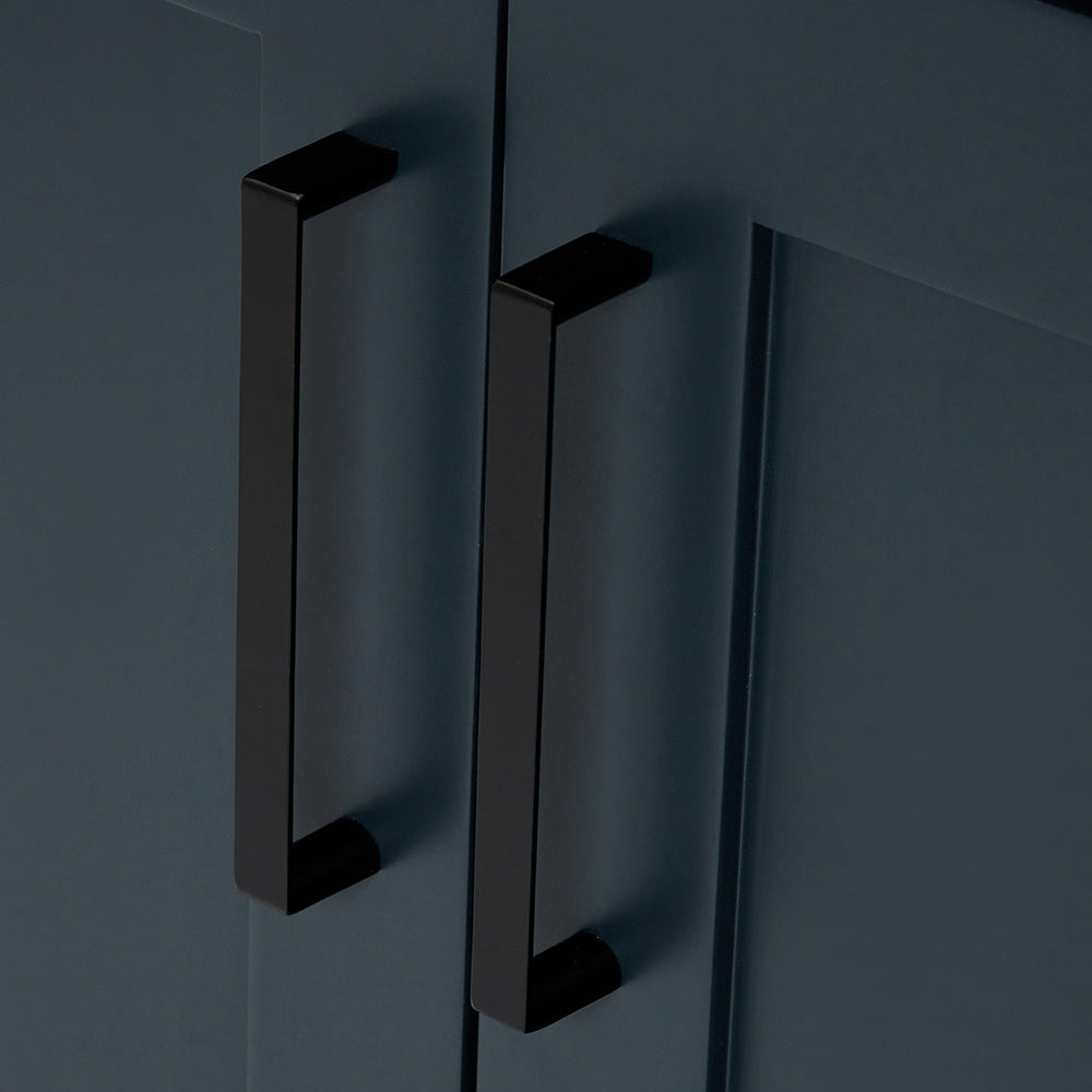 Isabella 42-inch Midnight Blue base cabinet on detail 2