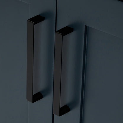 Isabella 42-inch Midnight Blue base cabinet on detail 2
