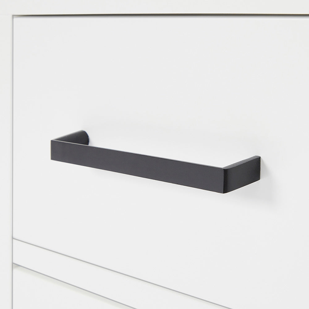 Isabella 42-inch White base cabinet on detail 2