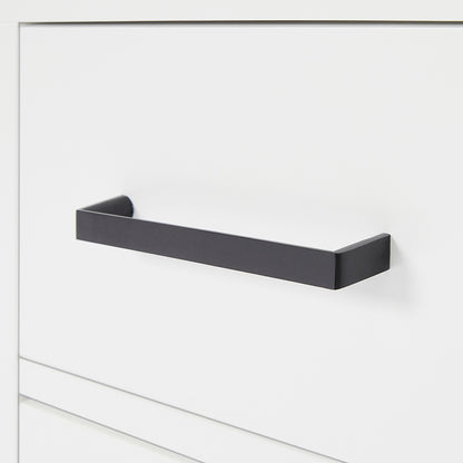 Isabella 42-inch White base cabinet on detail 2