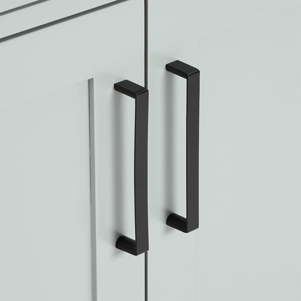 Isabella 42-inch Grey base cabinet on detail 2