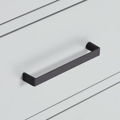 Isabella 42-inch Grey base cabinet on detail 3