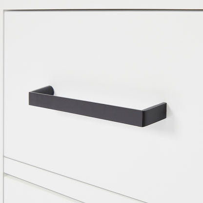 Isabella 42-inch White base cabinet on detail 2
