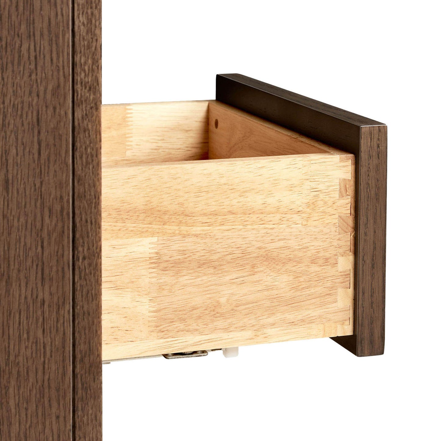 Isabella 42-Inch Brown Oak bathroom vanity on white background – product photo 9