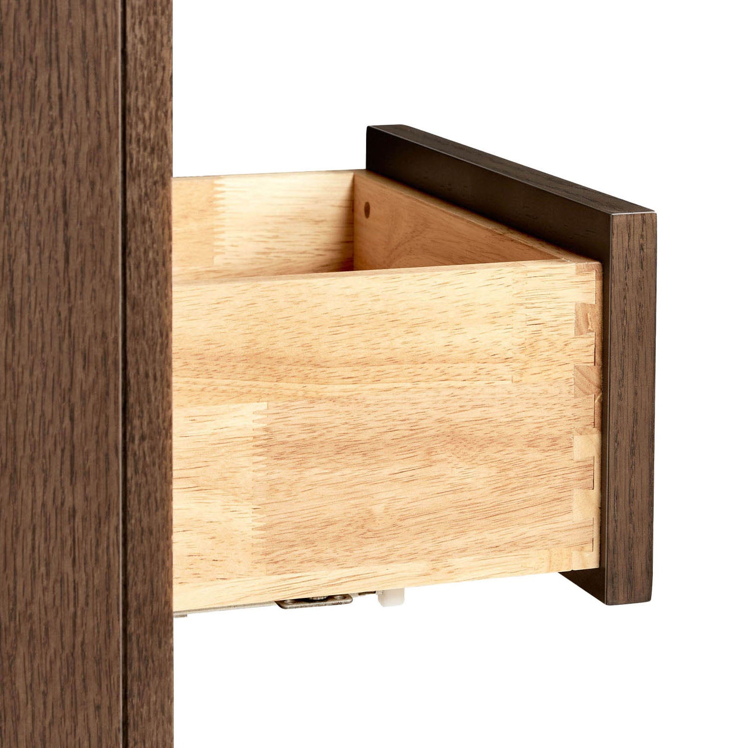 Isabella 42-Inch Brown Oak bathroom vanity on white background – product photo 9