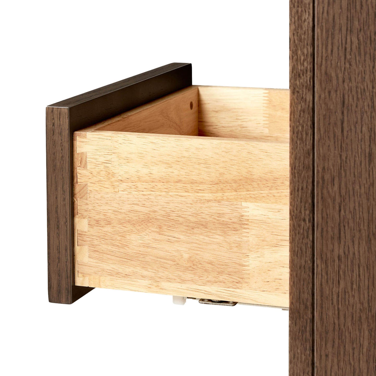 Isabella 42-Inch Brown Oak bathroom vanity on white background – product photo 9